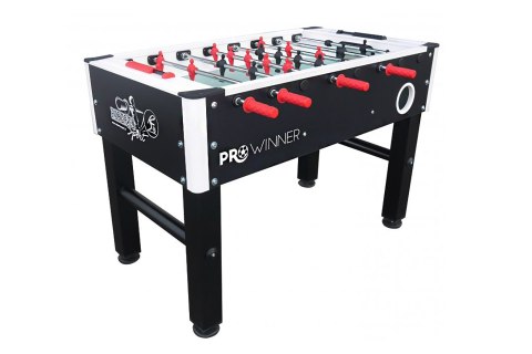 Stół do Piłkarzyków Pro Winner Roberto Sport - Kolor czarno-czerwony