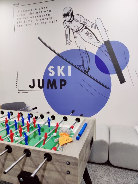 Stół do piłkarzyków Garlando - G-2000 dąb szary