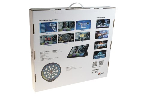 Tarcza do dart online LED- VDarts H4