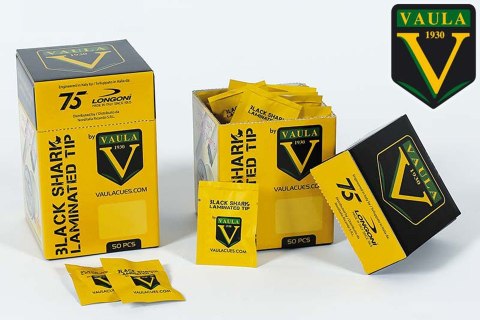 Tip skórzany Vaula SHARK Black wielowarstwowy