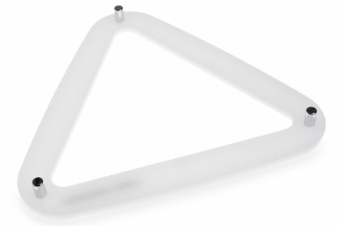 Trójkąt bilardowy - Predator AeroRack Biały - 57,2 mm