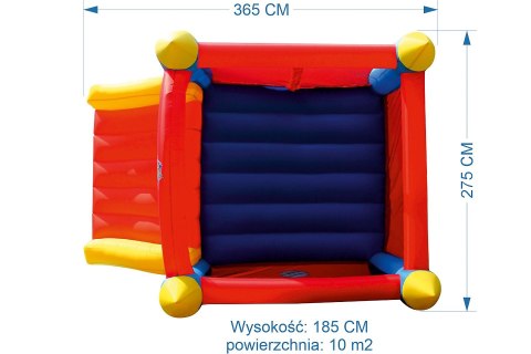 Dmuchany zamek Happy Hop ze zjeżdżalnią