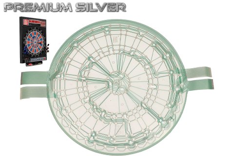 Folia, matryca do tarcz Karella Premium Silver