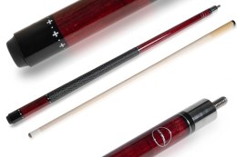 Kij bilardowy 2-cz. Europool Series A bordowy