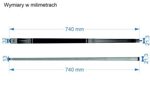 Kij bilardowy II cz. Oxyear no.2