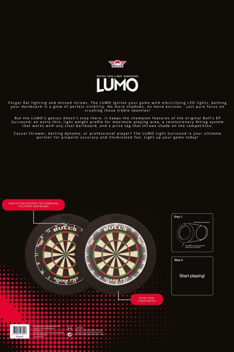 Oświetlenie tarczy - Bull's Lumo