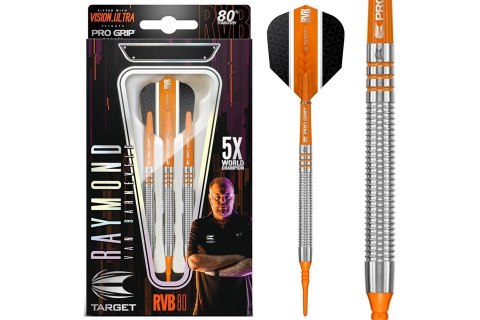 Rzutki Target Raymond van Barneveld RVB 80% (soft tip) 18g