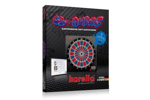 Tarcza elektroniczna do darta Karella CB-Smart - graj online z dowolnego miejsca!