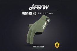 Rękawiczka bilardowa HOW UltimateFit- LEWA, Army Green