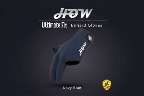 Rękawiczka bilardowa HOW UltimateFit- LEWA, Navy Blue