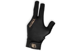 Rękawiczka bilardowa TAOM MIDAS - LEWA, Czarna