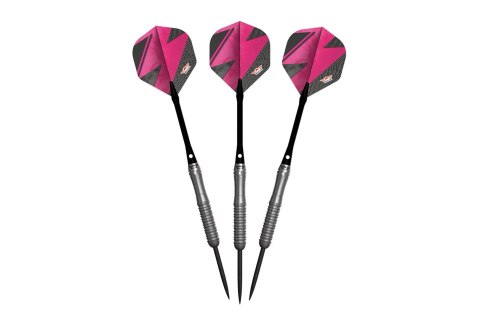 Rzutki Bull's Lightning Pink (steel tip) 26g