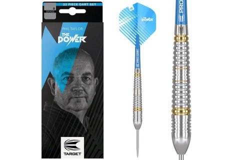 Rzutki Target Phil Taylor Brass (steel tip) 22g