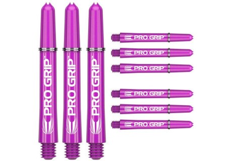 Shafty Target - Pro Grip - 9 sztuk - Fioletowy Medium