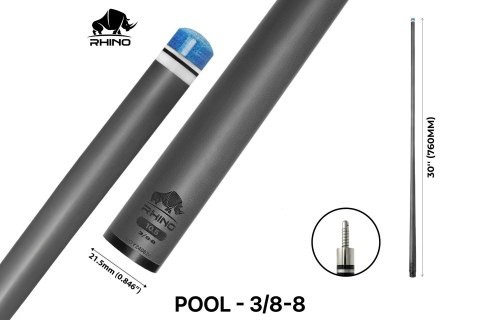 Szczytówka Karbonowa Rhino 10,5 mm gwint 3/8-8