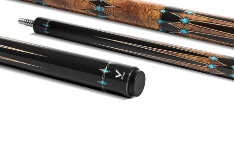 Kij bilardowy 2-cz. EVO Crystal-2 Ember Vein MAX