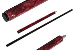 Kij bilardowy 2-cz EVO Ignis-2 Jump Cue Crimson Burn