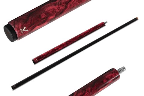 Kij bilardowy 2-cz EVO Ignis-2 Jump Cue Crimson Burn