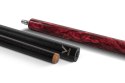 Kij bilardowy 2-cz EVO Ignis-2 Jump Cue Crimson Burn