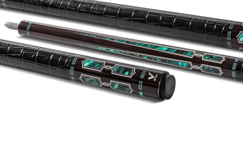 Kij bilardowy 2-cz. EVO Luna-1 Malachite Eclipse MAX