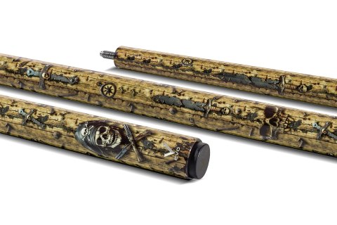 Kij bilardowy 2-cz. EVO Pirates-1 Golden Plunder