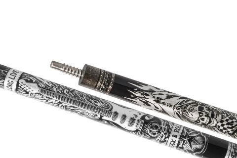 Kij bilardowy 2-cz. EVO Rebel-2 White Leather Wrap