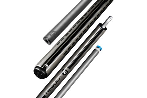 Kij bilardowy 2-cz. Rhino NEBULA 2 - Charcoal Gray