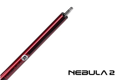 Kij bilardowy 2-cz. Rhino NEBULA 2 - Crimson Red