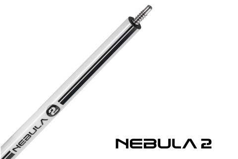 Kij bilardowy 2-cz. Rhino NEBULA 2 - Pure White