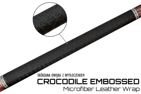 Kij bilardowy 2-cz. Rhino RETRÔ - Cocobolo LWP