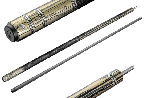 Kij bilardowy 2-cz. Rhino RETRÔ - Moon Ebony LWP