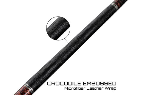 Kij bilardowy 2-cz. Rhino RETRÔ - Snake LWP