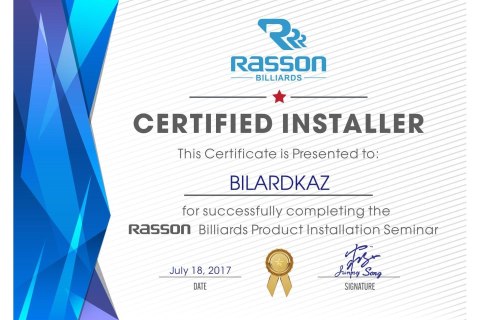 Stół bilardowy Rasson Victory III Black 9ft