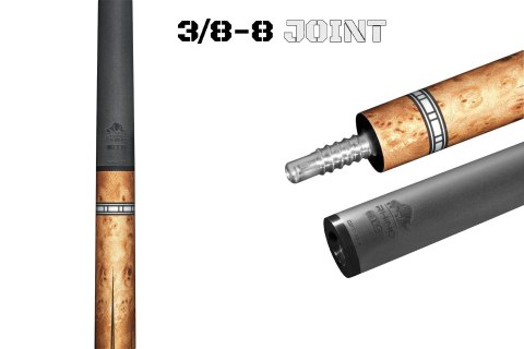 Kij bilardowy 2-cz. Rhino ECLIPSE II - Noir