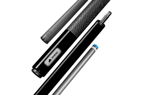Kij bilardowy 2-cz. Rhino LUMINAX - Jet Black SW