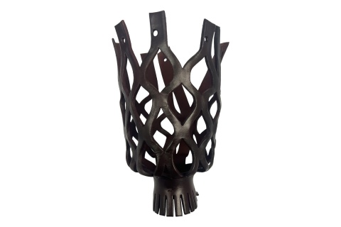 Skórzane siatki bilardowe z naturalnej skóry - komplet 6 sztuk